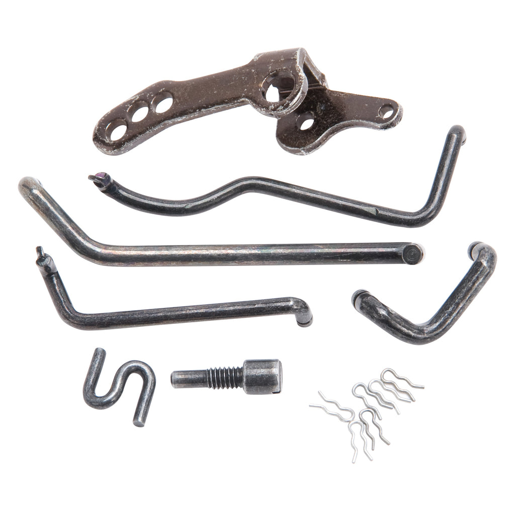 Edelbrock 1873 Replacement Thunder AVS Carburetor Linkage Kit in Black Finish