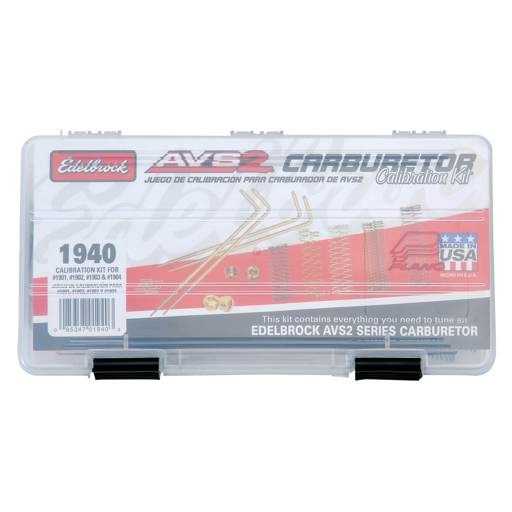 Edelbrock 1940 Edelbrock AVS2 Series Carburetor Calibration Kit #1940
