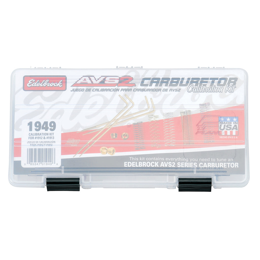 Edelbrock 1949 Edelbrock AVS2 Series Carburetor Calibration Kit #1949