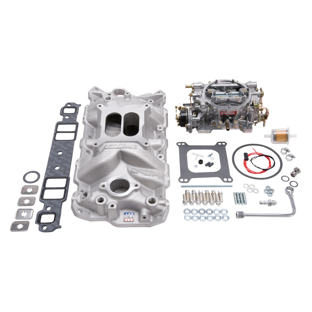 Edelbrock 2021 AVS2 for Select Chevrolet 3B, Chevrolet 3C, Chevrolet 3D, Chevrolet 3E, Chevrolet 3F, Chevrolet 3G, Chevrolet B60, Chevrolet Bel Air, Chevrolet Biscayne, Chevrolet Blazer, Chevrolet Brookwood, Chevrolet C10, Chevrolet C10 Pickup, Chevrolet