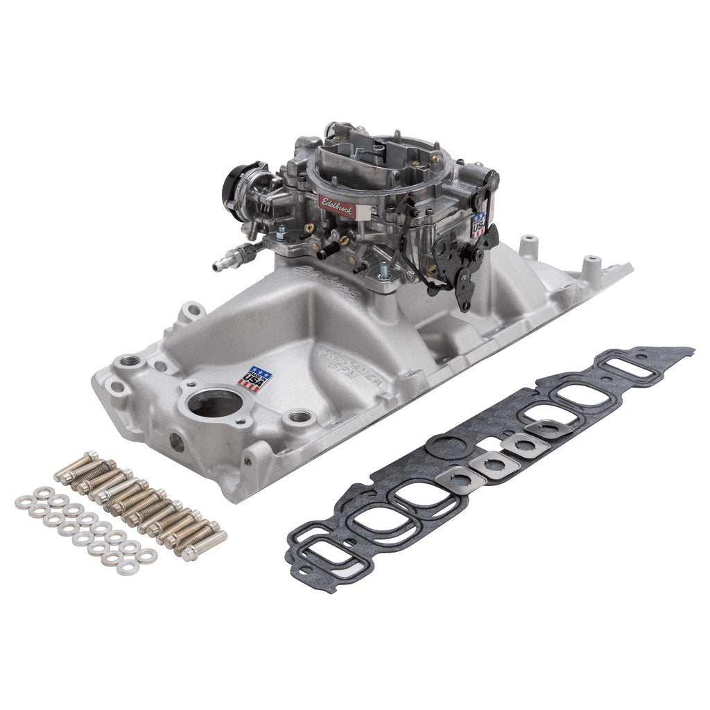 Edelbrock 2062 AVS2 for Select Chevrolet B60, Chevrolet B7, Chevrolet Bel Air, Chevrolet Biscayne, Chevrolet Blazer, Chevrolet Brookwood, Chevrolet C10, Chevrolet C10 Pickup, Chevrolet C10 Suburban, Chevrolet C1500, Chevrolet C20, Chevrolet C20 Pickup,