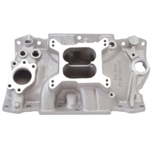 Load image into Gallery viewer, Edelbrock 2111 Performer Intake Manifold for 1985-95 GM 90Â° V6 (3.8L &amp; 4.3L) for Select Chevrolet Astro, Chevrolet C10, Chevrolet C20, Chevrolet G10, Chevrolet G20, Chevrolet G30, Chevrolet K10, Chevrolet K20, GMC C1500, GMC C2500, GMC G1500, GMC G2500,