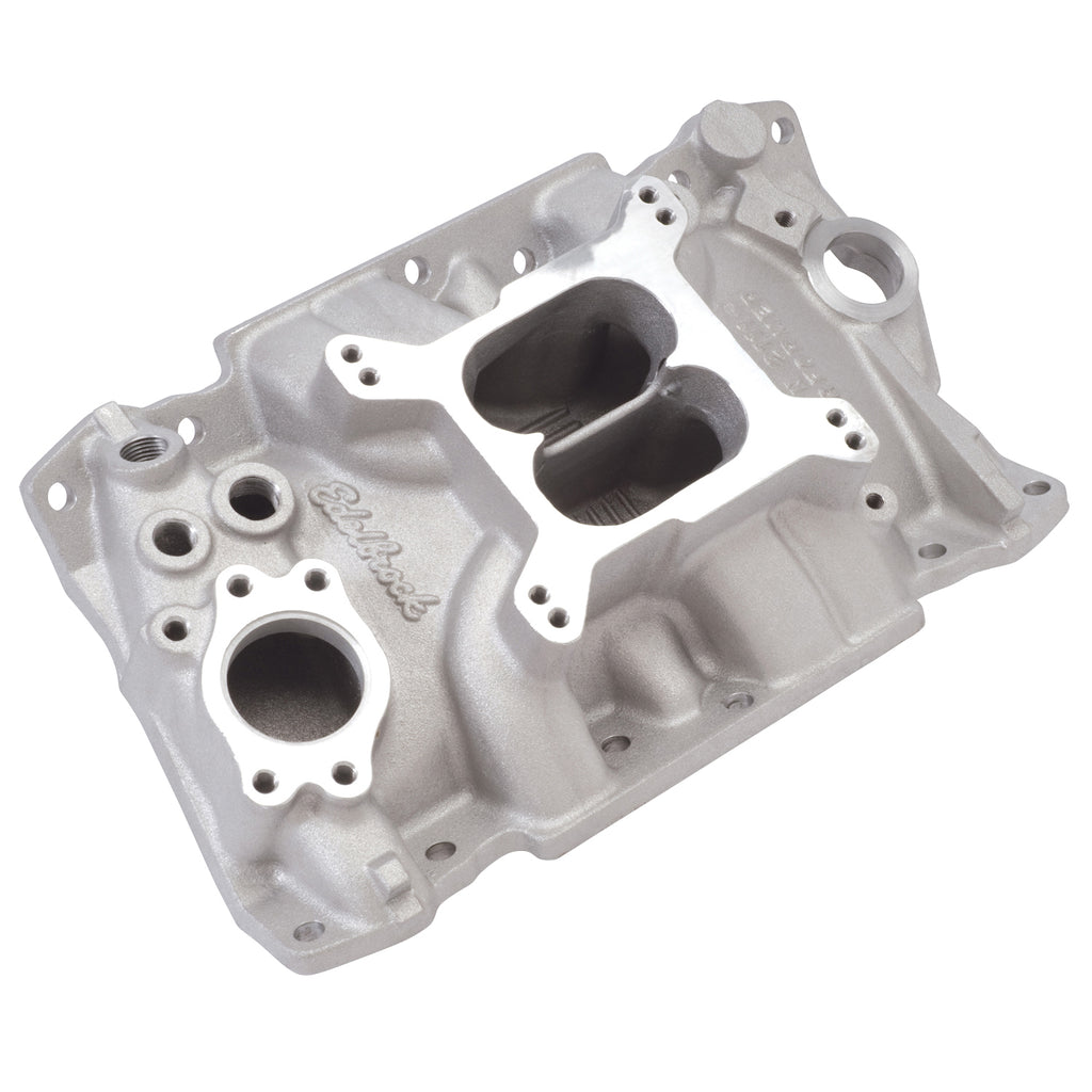 Edelbrock 2111 Performer Intake Manifold for 1985-95 GM 90Â° V6 (3.8L & 4.3L) for Select Chevrolet Astro, Chevrolet C10, Chevrolet C20, Chevrolet G10, Chevrolet G20, Chevrolet G30, Chevrolet K10, Chevrolet K20, GMC C1500, GMC C2500, GMC G1500, GMC G2500,