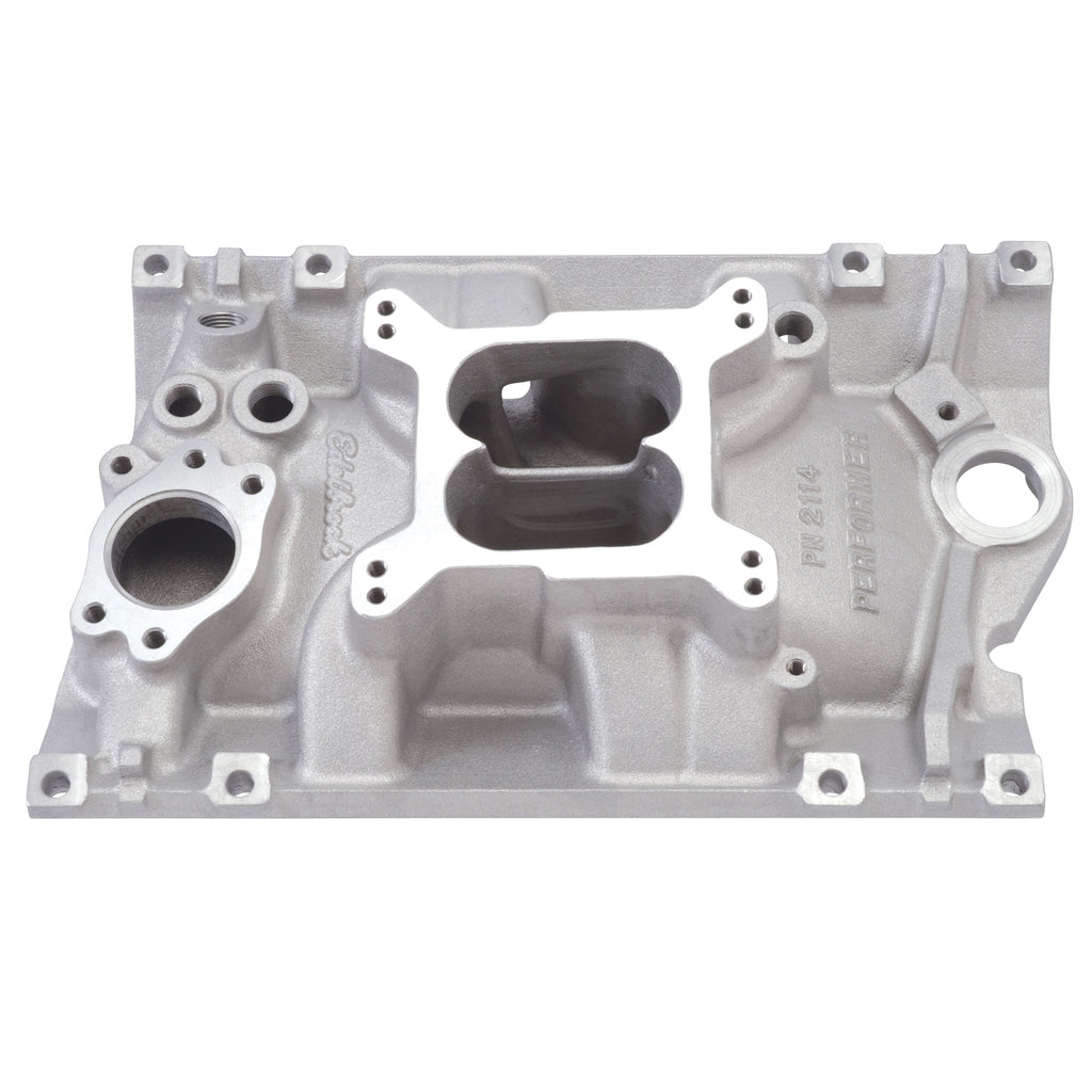 Edelbrock 2114 Performer Intake Manifold for GM 90Â° V6 (3.8L & 4.3L), Vortec for Select Chevrolet Astro, Chevrolet C1500, Chevrolet C2500, Chevrolet Caprice, Chevrolet Commercial Chassis, Chevrolet El Camino, Chevrolet G10, Chevrolet G20, Chevrolet G30,