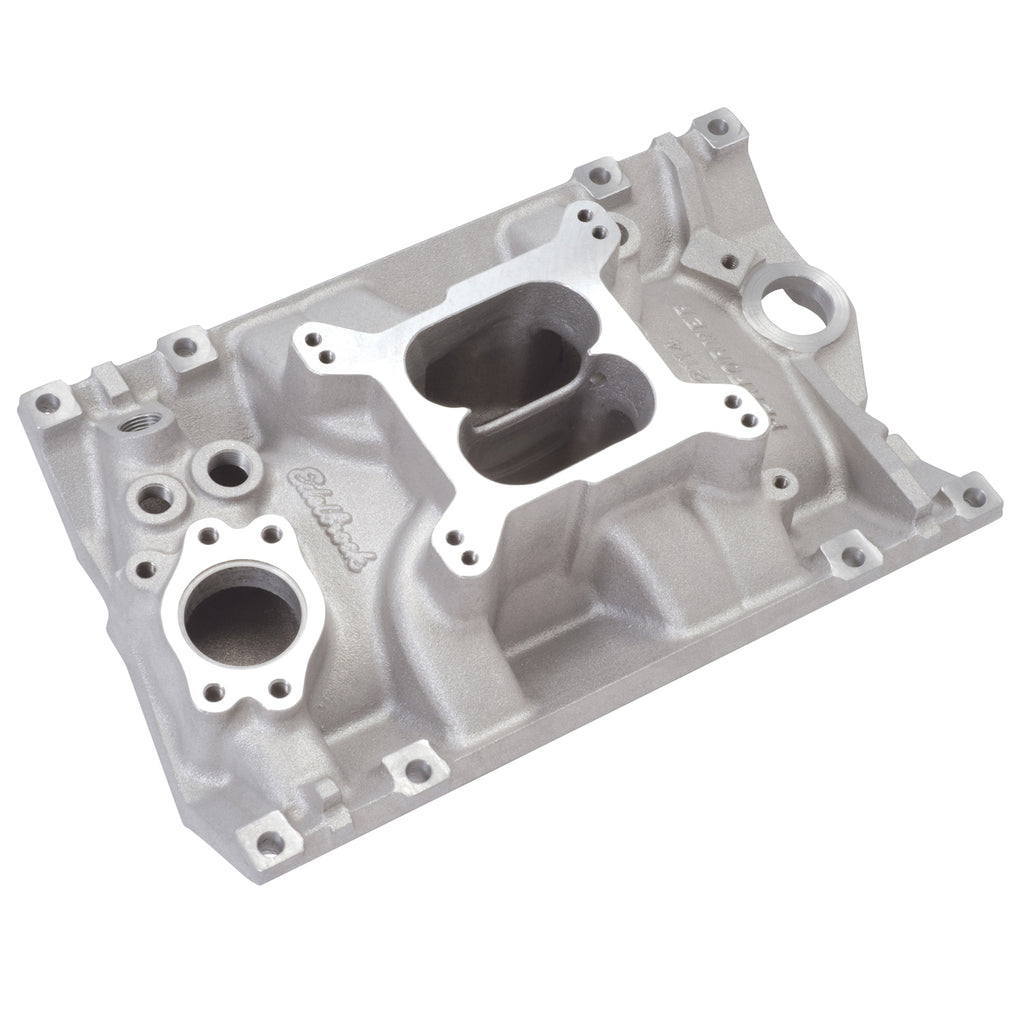 Edelbrock 2114 Performer Intake Manifold for GM 90Â° V6 (3.8L & 4.3L), Vortec for Select Chevrolet Astro, Chevrolet C1500, Chevrolet C2500, Chevrolet Caprice, Chevrolet Commercial Chassis, Chevrolet El Camino, Chevrolet G10, Chevrolet G20, Chevrolet G30,