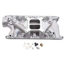 Load image into Gallery viewer, Edelbrock 2121 Performer Intake Manifold Small-Block Ford for Select AC Shelby Cobra, DeTomaso Mangusta, Ford 300, Ford Bronco, Ford Country Sedan, Ford Country Squire, Ford Custom, Ford Custom 500, Ford E-100 Econoline, Ford E-100 Econoline Club Wagon,