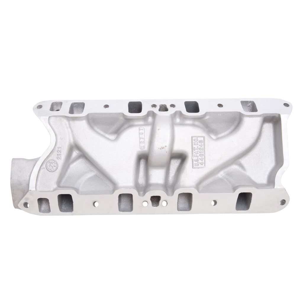 Edelbrock 2121 Performer Intake Manifold Small-Block Ford for Select AC Shelby Cobra, DeTomaso Mangusta, Ford 300, Ford Bronco, Ford Country Sedan, Ford Country Squire, Ford Custom, Ford Custom 500, Ford E-100 Econoline, Ford E-100 Econoline Club Wagon,