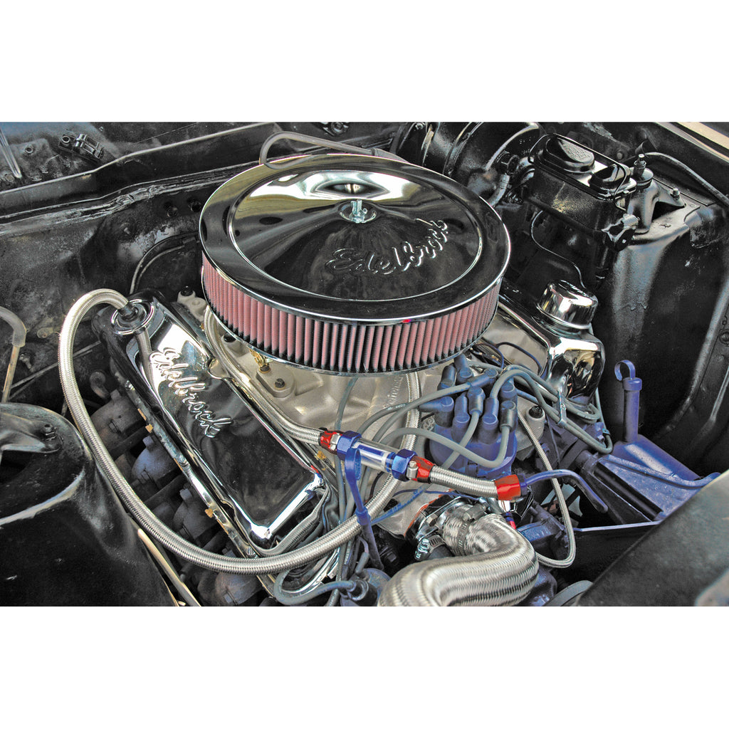 Edelbrock 2181 Performer 351-W Intake Manifold for S/B Ford 351 Windsor for Select Bricklin SV-1, DeTomaso Pantera, Ford Bronco, Ford Country Sedan, Ford Country Squire, Ford Custom, Ford Custom 500, Ford E-100 Econoline, Ford E-100 Econoline Club Wagon,