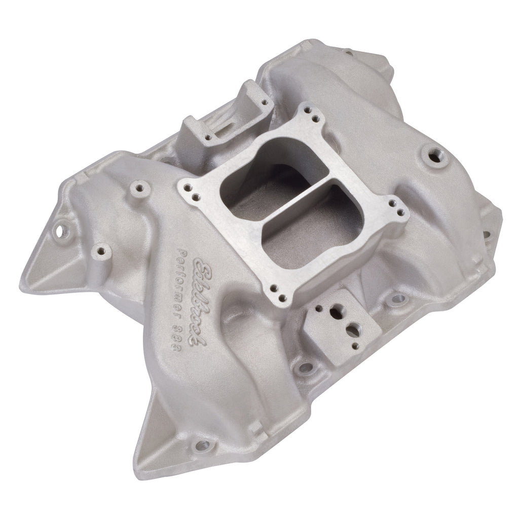 Edelbrock 2186 Performer 383 Intake Manifold for 1958-1979 Chrysler, B Series Engines for Select Chrysler 300, Chrysler Cordoba, Chrysler New Yorker, Chrysler Newport, Chrysler Town & Country, Dodge 330, Dodge 440, Dodge 880, Dodge B200, Dodge B200 Van,