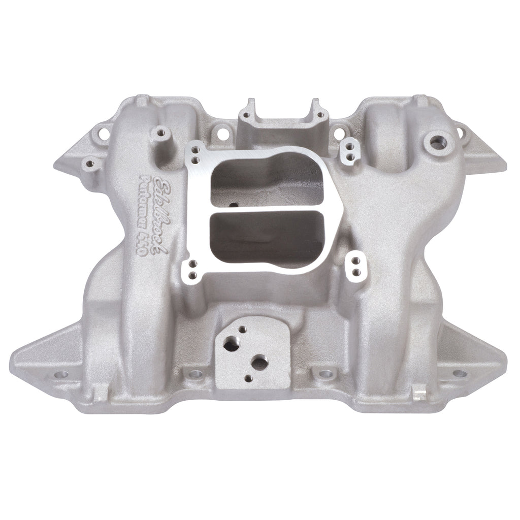 Edelbrock 2191 Performer 440 Intake Manifold for Chrysler, RB Series 413-440 Engines for Select Chrysler 300, Chrysler Imperial, Chrysler New Yorker, Chrysler Newport, Chrysler Town & Country, Dodge B100 Van, Dodge B200 Van, Dodge Challenger, Dodge
