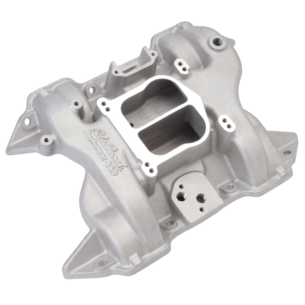 Edelbrock 2191 Performer 440 Intake Manifold for Chrysler, RB Series 413-440 Engines for Select Chrysler 300, Chrysler Imperial, Chrysler New Yorker, Chrysler Newport, Chrysler Town & Country, Dodge B100 Van, Dodge B200 Van, Dodge Challenger, Dodge