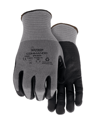 Watson Gloves _NOT_FOUND Stealth Commando A8 18gg Wastenot Foam Nitrile Coated