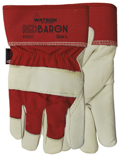 Watson Gloves 4002-S Red Baron Unlined - Small