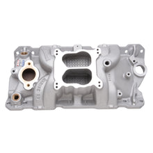 Load image into Gallery viewer, Edelbrock 2504 Performer RPM Q-JET Marine Application Intake Manifold Small-Block Chevy