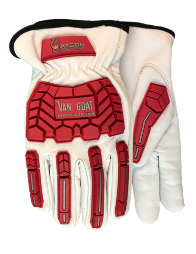 Watson Gloves _NOT_FOUND Van Goat Ansi Cut A6  Goatskin Driver W/Tpr Gloves