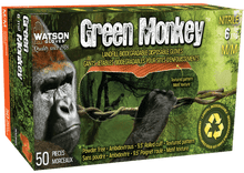Load image into Gallery viewer, Grease Monkey _NOT_FOUND Green Monkey 6Mil Diamond Grip Orange 9.5" Gloves