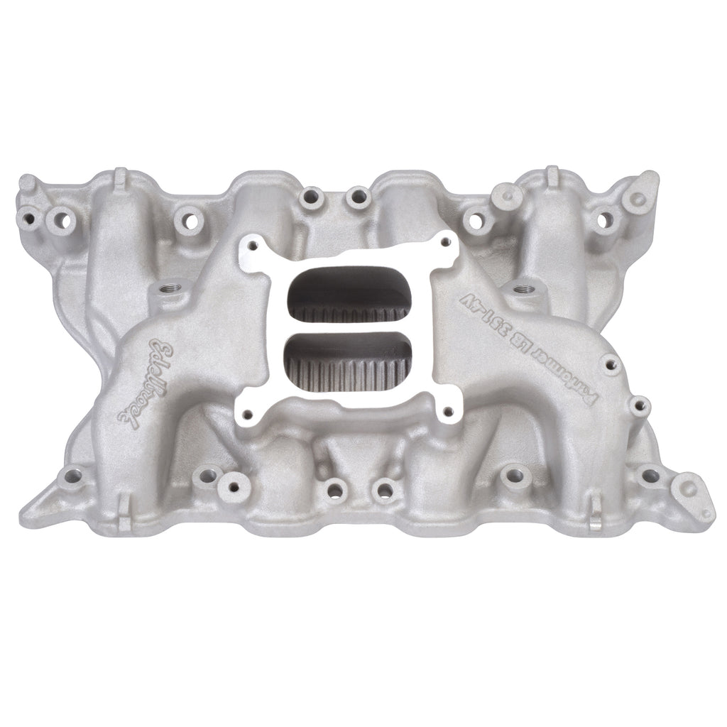 Edelbrock 2665 Performer 351 Intake Manifold for Ford 351- 4V Cleveland for Select DeTomaso Pantera, Ford Fairlane, Ford Falcon, Ford Gran Torino, Ford Mustang, Ford Ranchero, Ford Torino, Mercury Cougar, Mercury Cyclone, Mercury Montego