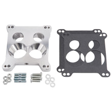 Load image into Gallery viewer, Edelbrock 2696 Carb Adapter for 4150 Square-Bore to Stock Quadrajet &amp; Thermo-Quad Spread-Bore
