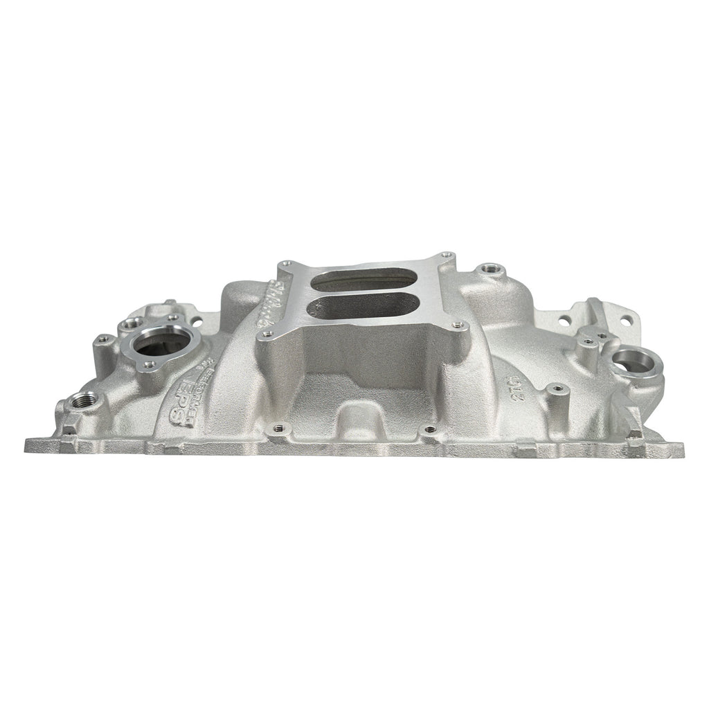 Edelbrock 2701 Performer EPS Intake Manifold for 1955-86 Small-Block Chevy for Select Avanti II, Buick Century, Buick LeSabre, Buick Regal, Buick Skylark, Checker Aerobus, Checker Deluxe, Checker Marathon, Checker Taxicab, Chevrolet 3B, Chevrolet 3C,