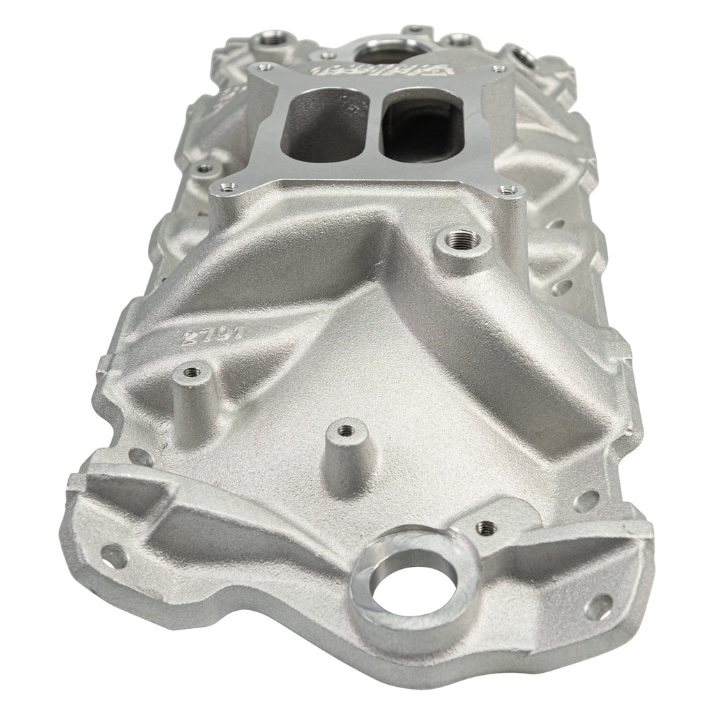 Edelbrock 2701 Performer EPS Intake Manifold for 1955-86 Small-Block Chevy for Select Avanti II, Buick Century, Buick LeSabre, Buick Regal, Buick Skylark, Checker Aerobus, Checker Deluxe, Checker Marathon, Checker Taxicab, Chevrolet 3B, Chevrolet 3C,