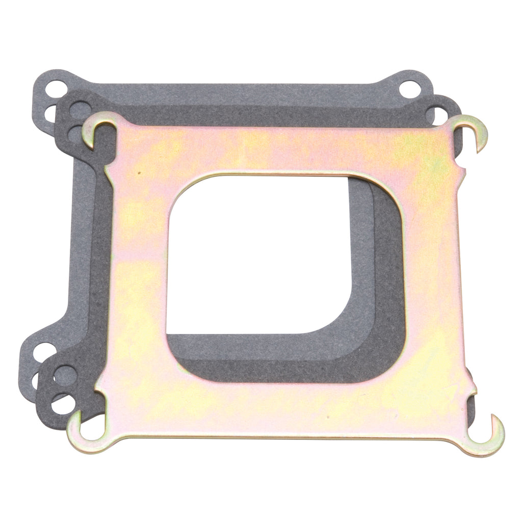 Edelbrock 2732 Square-Bore to Spread-Bore Adapter Plate .100" thick for Edelbrock Manifolds
