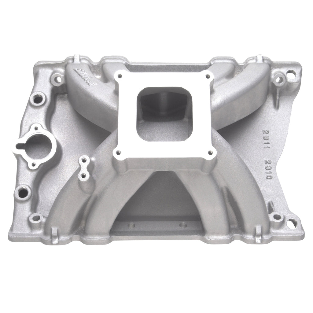 Edelbrock 2810 Victor Olds 455 Intake Manifold for 455 Oldsmobile Engines