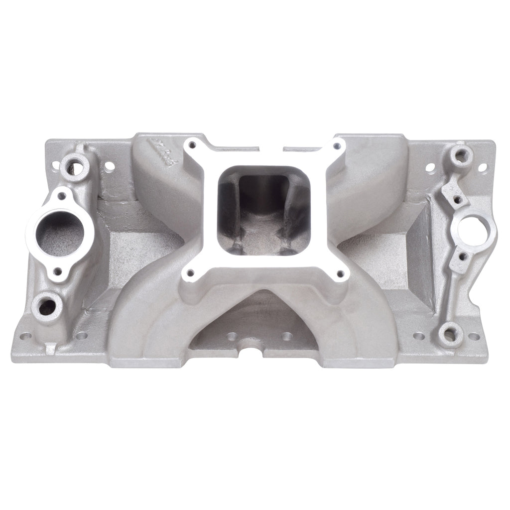 Edelbrock 2814 Super Victor Vortec Bowtie Intake Manifold Small-Block Chevy