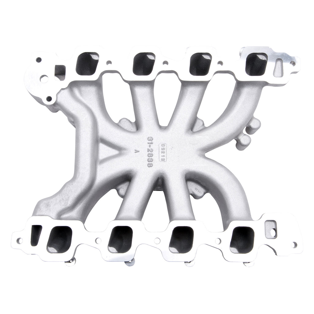 Edelbrock 2838 Victor Jr. Ford 4.6L SOHC Modular Carburetor Intake Manifold Without Electronics