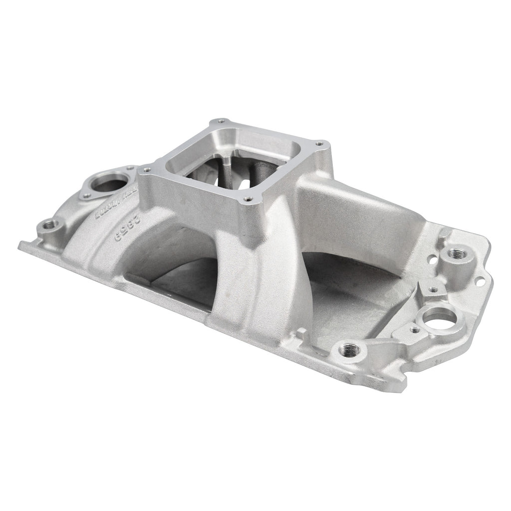 Edelbrock 2859 Victor 15-18 Degree Intake Manifold Small-Block Chevy