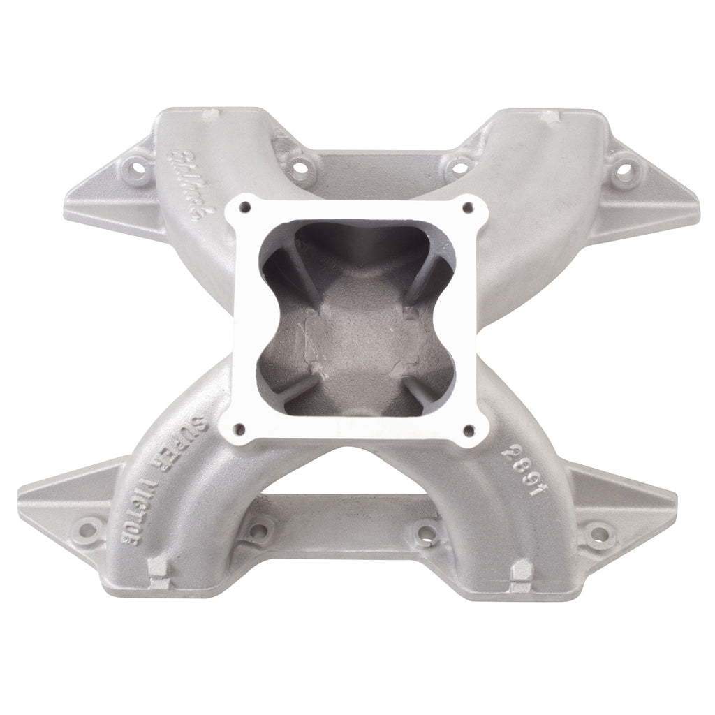 Edelbrock 2893 Super Victor Chrysler 440 Max Wedge Intake Manifold for 4500 Series Carb