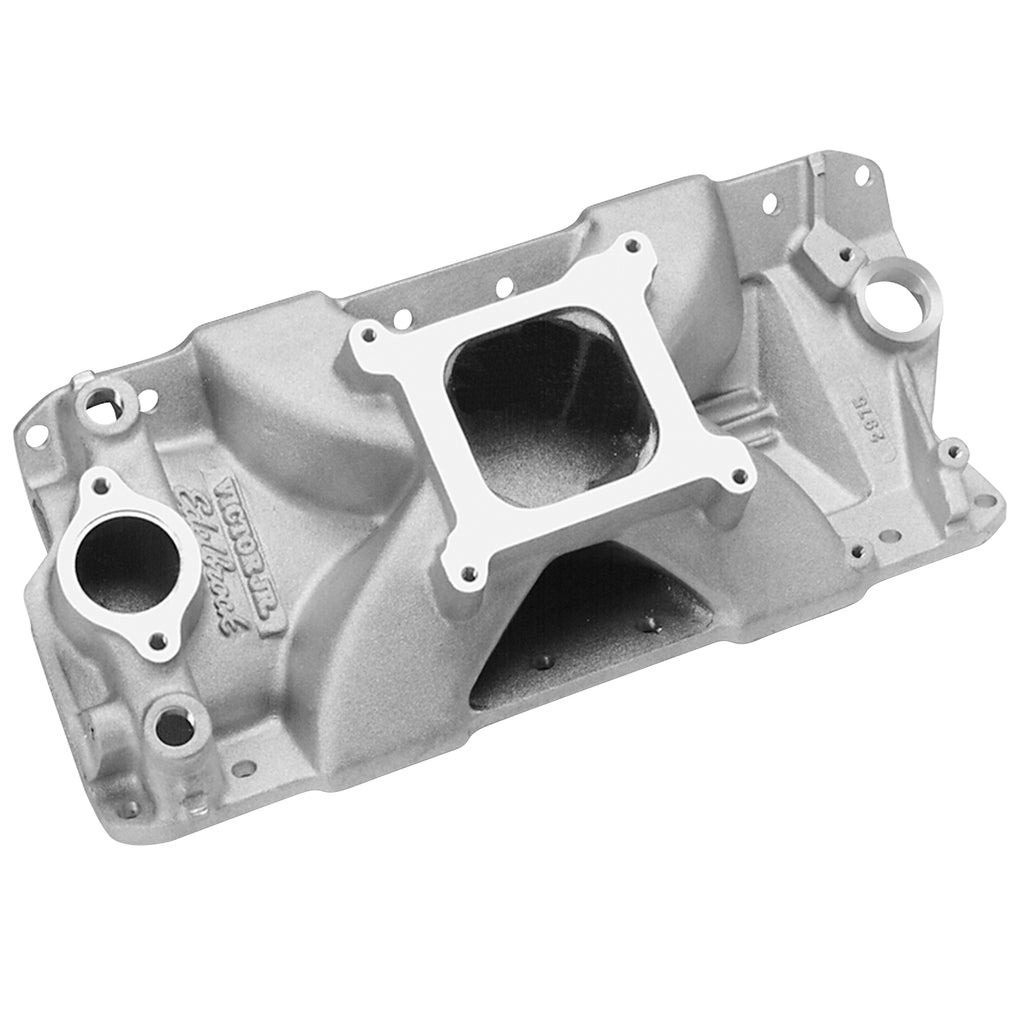 Edelbrock 2900 Victor Jr. 23 Degree Port Matched Intake Manifold Small-Block Chevy