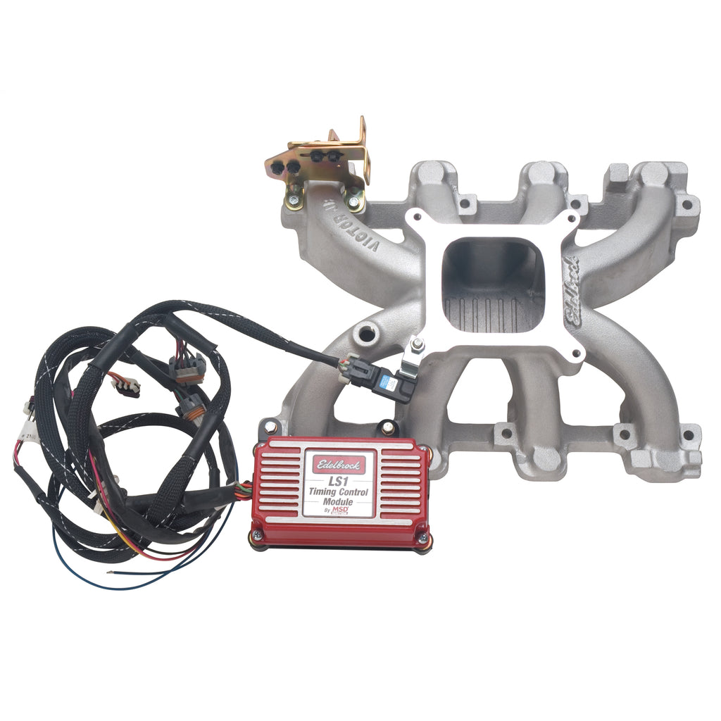 Edelbrock 2908 Victor Jr. Small-Block Chevy LS1 Intake Manifold