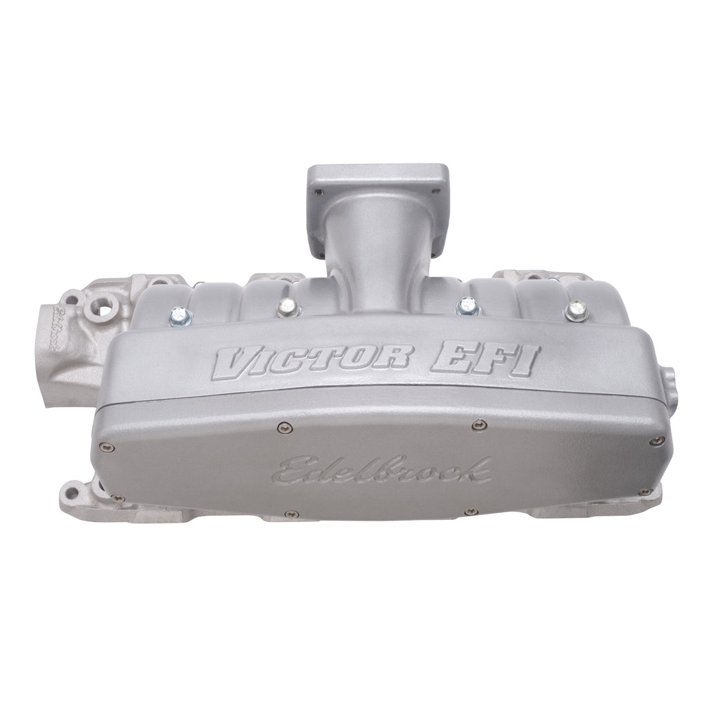 Edelbrock 2945 Engine Intake Manifold for Select Ford Bronco, Ford Country Squire, Ford E-150 Econoline, Ford E-150 Econoline Club Wagon, Ford E-250 Econoline, Ford Explorer, Ford F-150, Ford F-250, Ford LTD, Ford LTD Crown Victoria, Ford Mustang, Ford