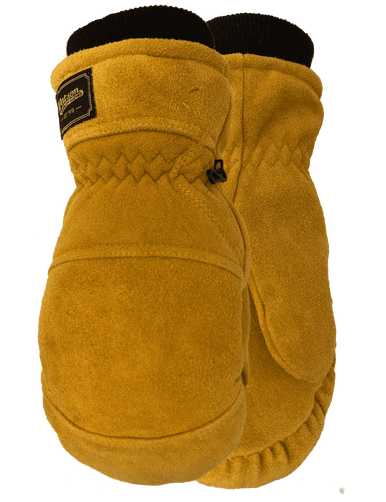 Watson Gloves 9591-S Crazy Horse Split Deer Sherpa Lining Mitt Lifestyle - S