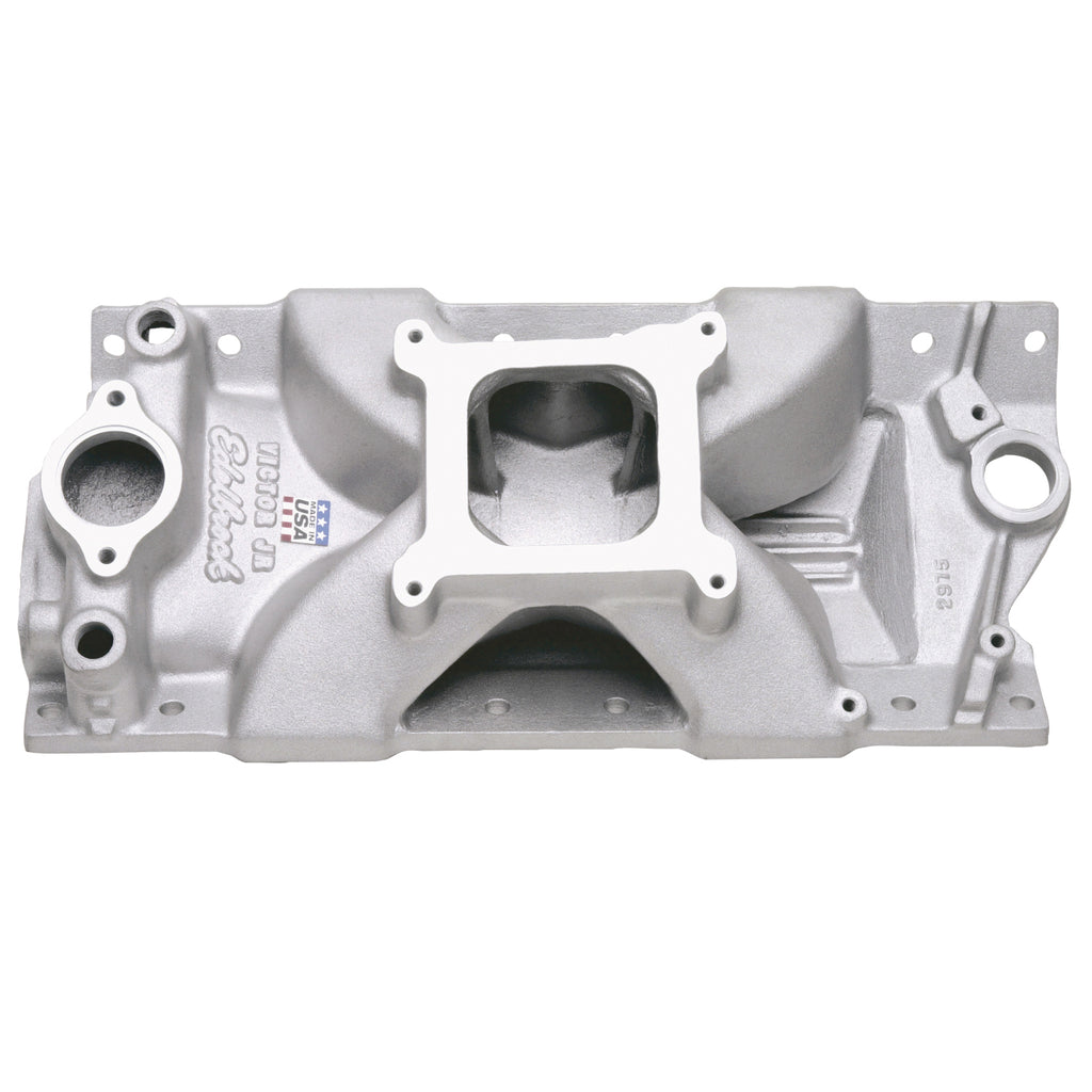 Edelbrock 2975 Victor Jr. 23 Degree Intake Manifold For Small-Block Chevy