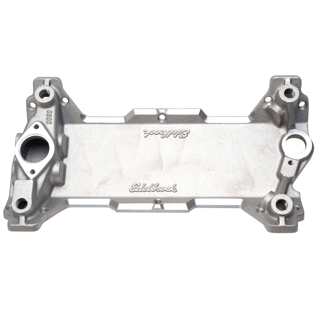 Edelbrock 2992 Victor 18-degree 2 Piece SBC Base Manifold