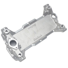 Load image into Gallery viewer, Edelbrock 2992 Victor 18-degree 2 Piece SBC Base Manifold