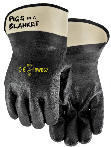Watson Gloves 9WB67-OS Pigs In A Blanket C40 Nbr/Pvc Safety Cuff