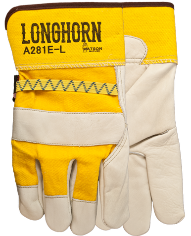Watson Gloves _NOT_FOUND Longhorn Full Grain Leather Combo Gloves