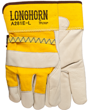 Load image into Gallery viewer, Watson Gloves _NOT_FOUND Longhorn Full Grain Leather Combo Gloves