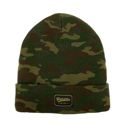 Watson Gloves TOQUEC Watson Cuffed Toque Green Camo