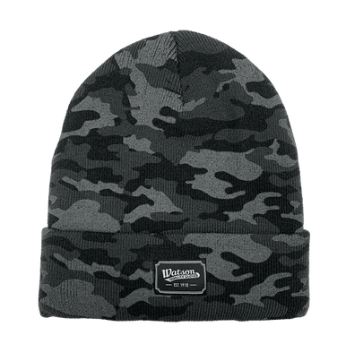 Watson Gloves TOQUEGC Watson Cuffed Toque Grey Camo