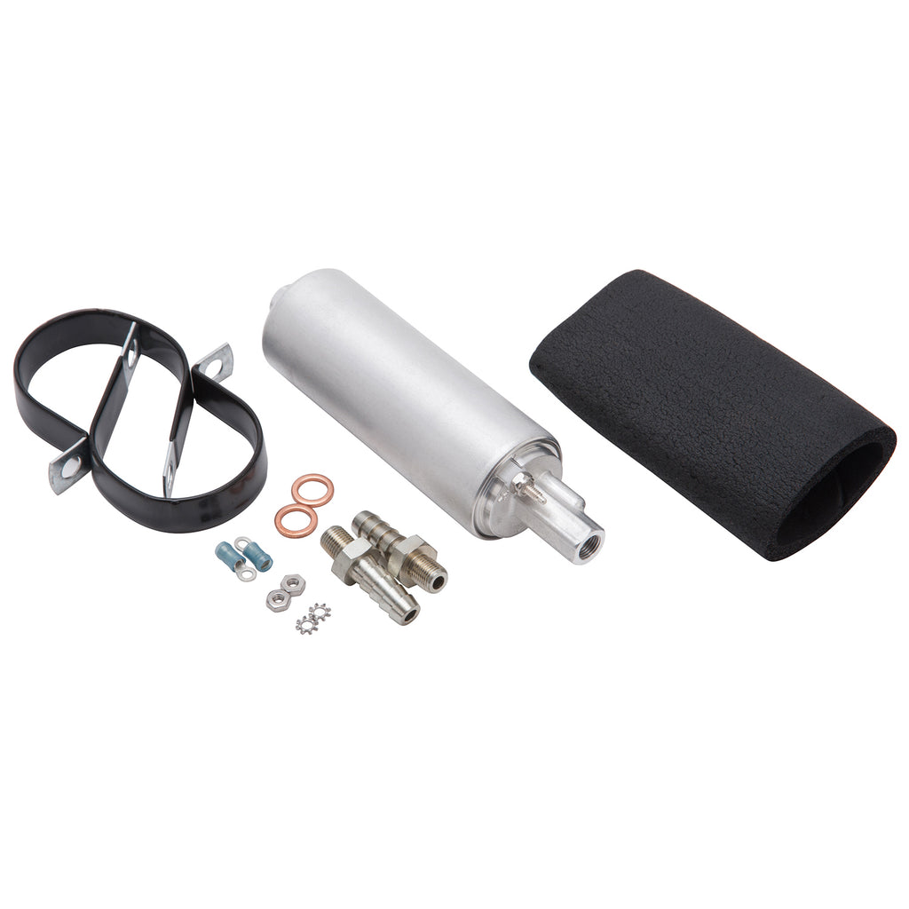 Edelbrock 3594 Electric Fuel Pump #3594 In-Line Rated at 67 GPH at 43.5 PSI