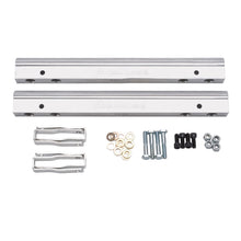 Load image into Gallery viewer, Edelbrock 3630 Fuel Rail Kit for Small-Block Chevy -6 AN in Clear Finish