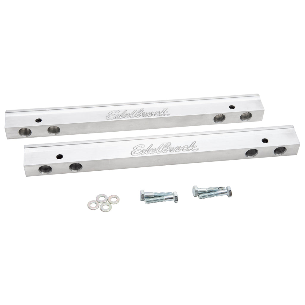 Edelbrock 3637 Fuel Rail Kit Low Profile, Pro-Flo EFI, -6AN, for Pontiac, Torker II