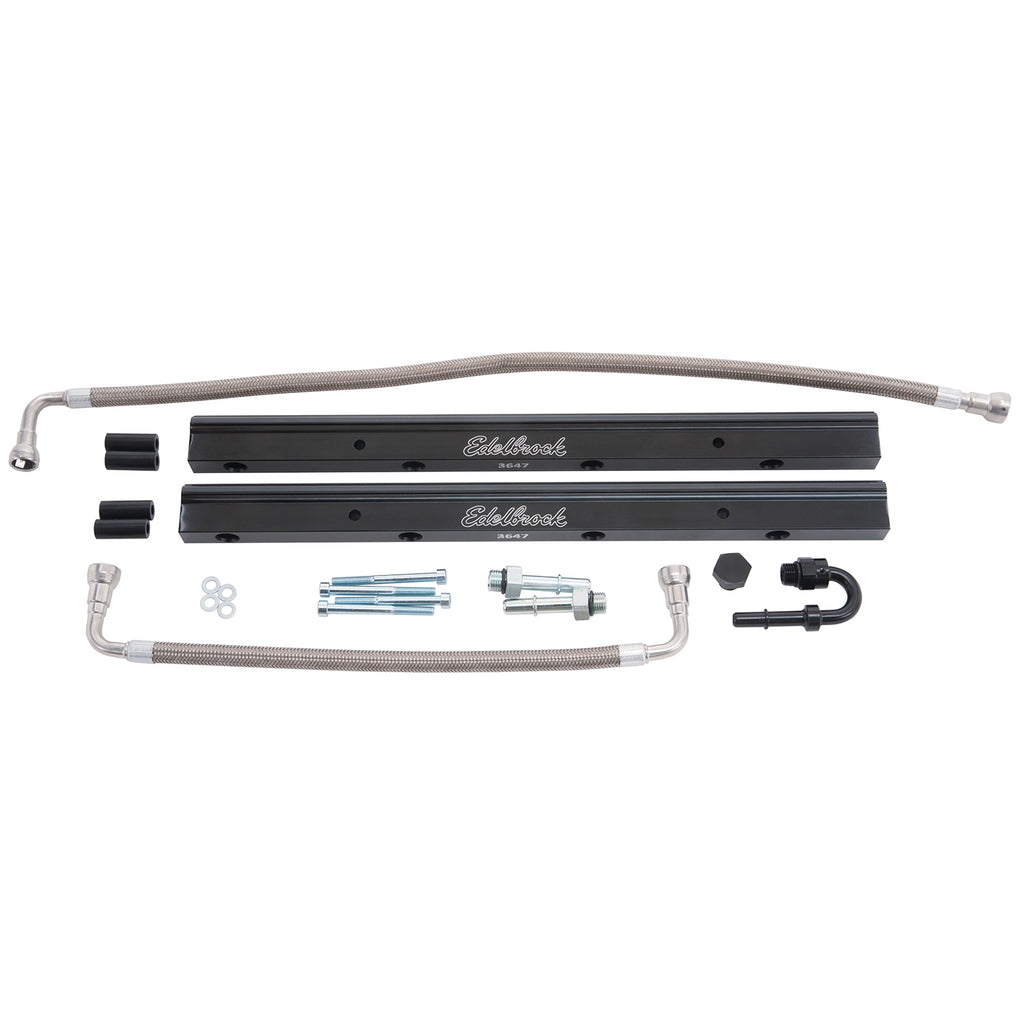 Edelbrock 3647 Fuel Rail Kit for Chrysler Gen III HEMI Victor II EFI Manifold #7179