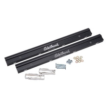 Load image into Gallery viewer, Edelbrock 3660 Fuel Rail Kit for Small-Block Chrysler Gen II 426-572 HEMI -8 AN in Black Finish