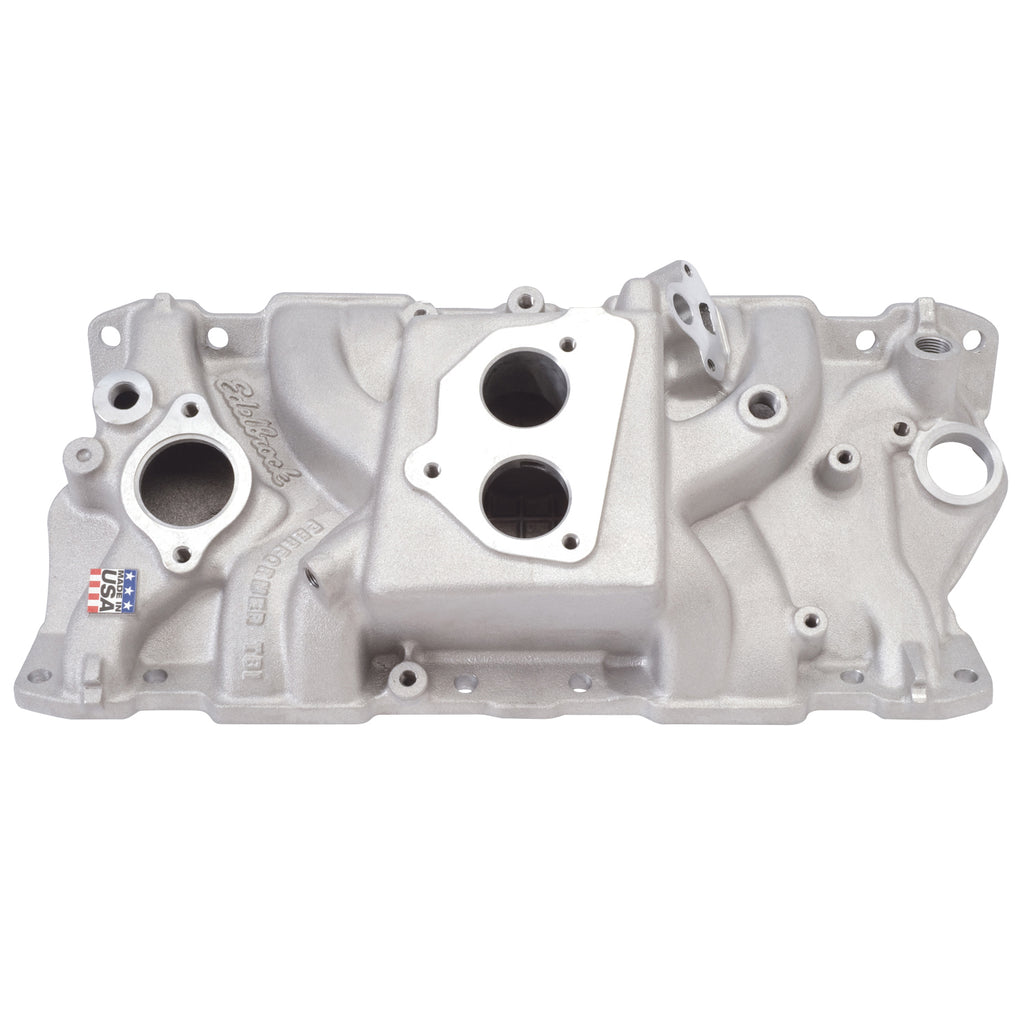 Edelbrock 3704 Performer T.B.I. Intake Manifold Small-Block Chevy for Select Chevrolet Blazer, Chevrolet C1500, Chevrolet C1500 Suburban, Chevrolet C2500, Chevrolet C2500 Suburban, Chevrolet C3500, Chevrolet G10, Chevrolet G20, Chevrolet G30, Chevrolet