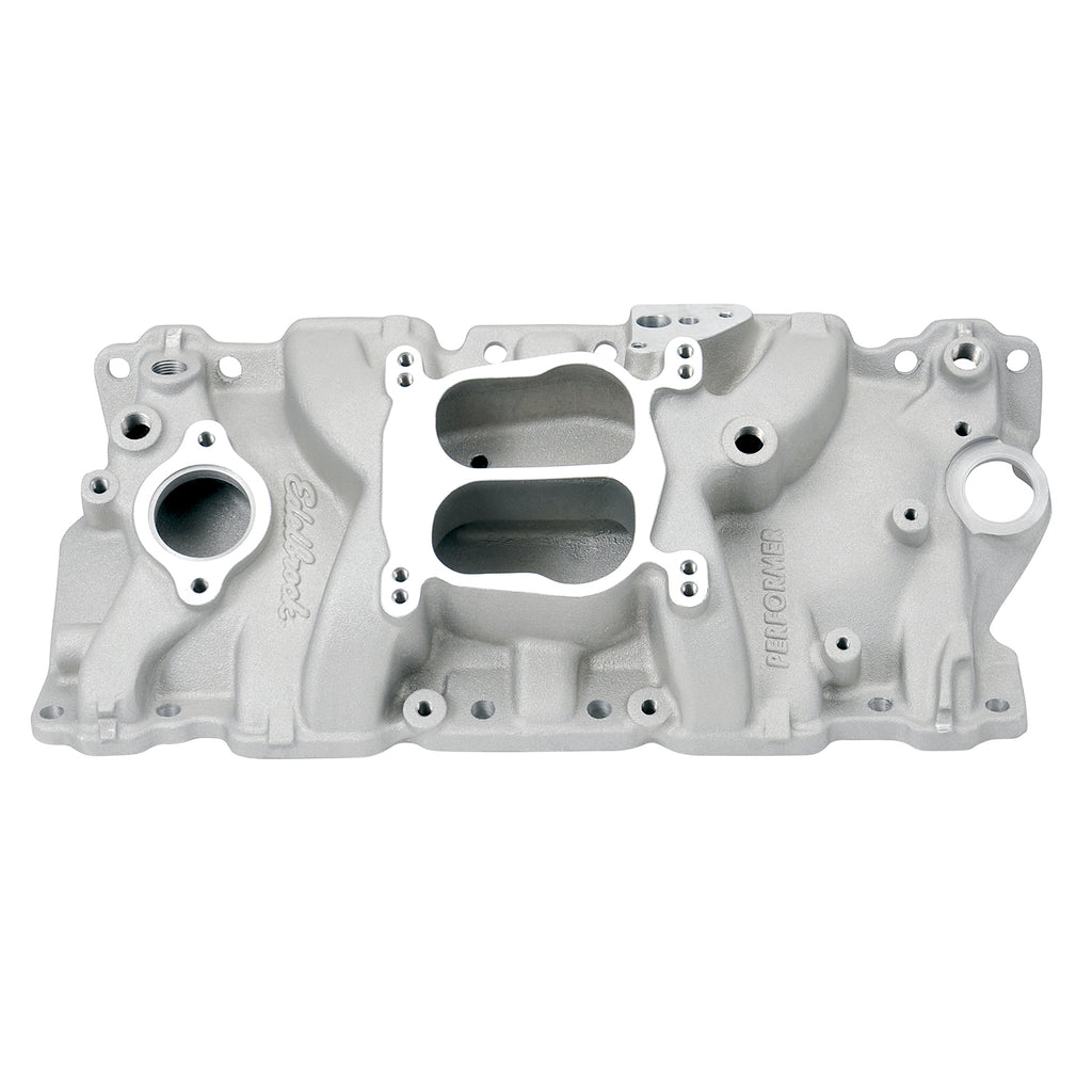 Edelbrock 3706 Performer Intake Manifold Small-Block Chevy for Select Avanti II, Buick Century, Buick Commercial Chassis, Buick LeSabre, Buick Regal, Buick Roadmaster, Buick Skylark, Checker Aerobus, Checker Deluxe, Checker Marathon, Checker Taxicab,