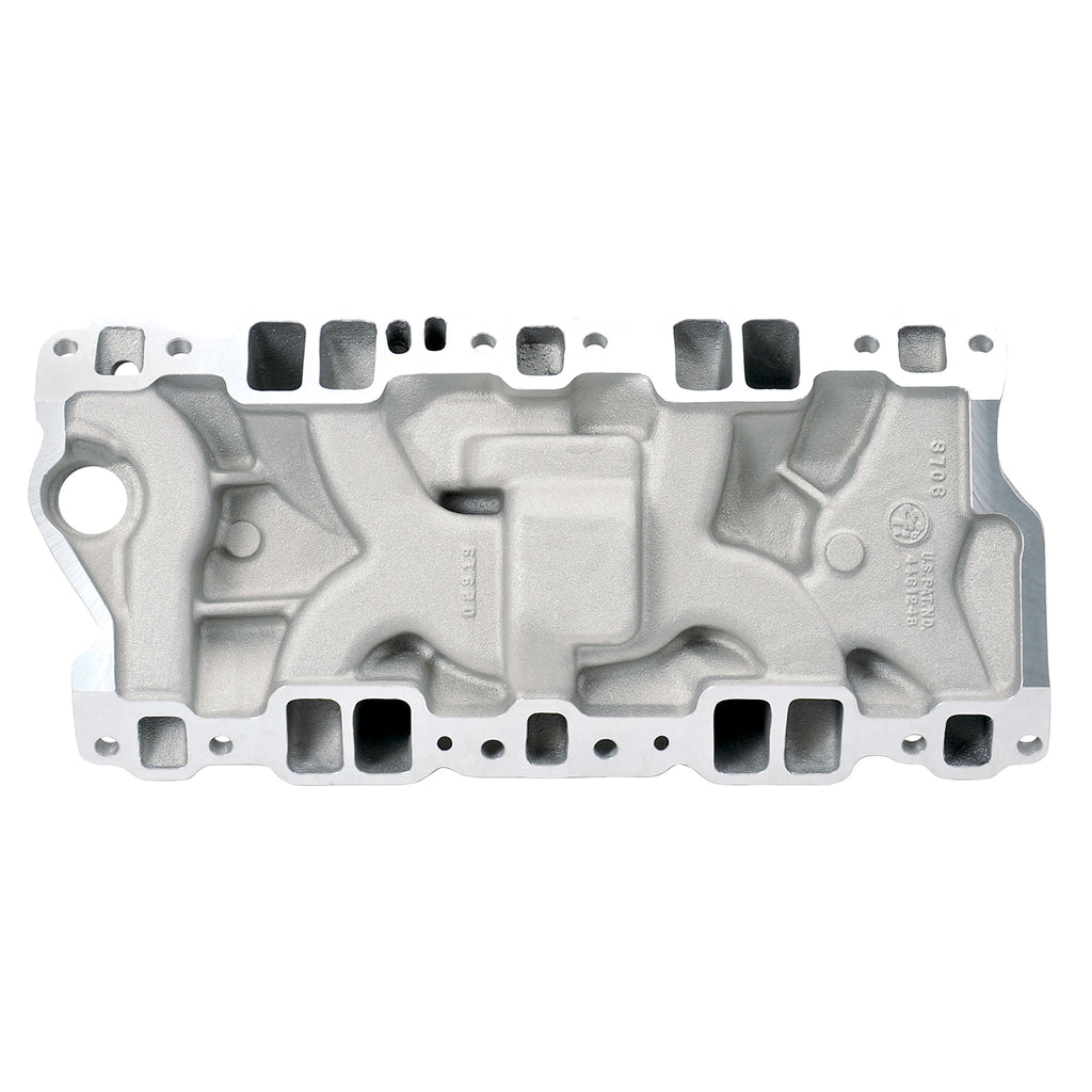 Edelbrock 3706 Performer Intake Manifold Small-Block Chevy for Select Avanti II, Buick Century, Buick Commercial Chassis, Buick LeSabre, Buick Regal, Buick Roadmaster, Buick Skylark, Checker Aerobus, Checker Deluxe, Checker Marathon, Checker Taxicab,